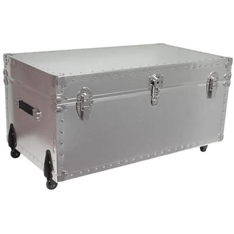 steel trunk box near me|metal trunks for storage.